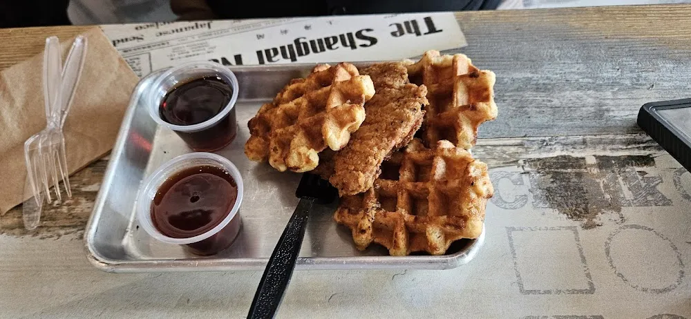 Chicken and Waffles